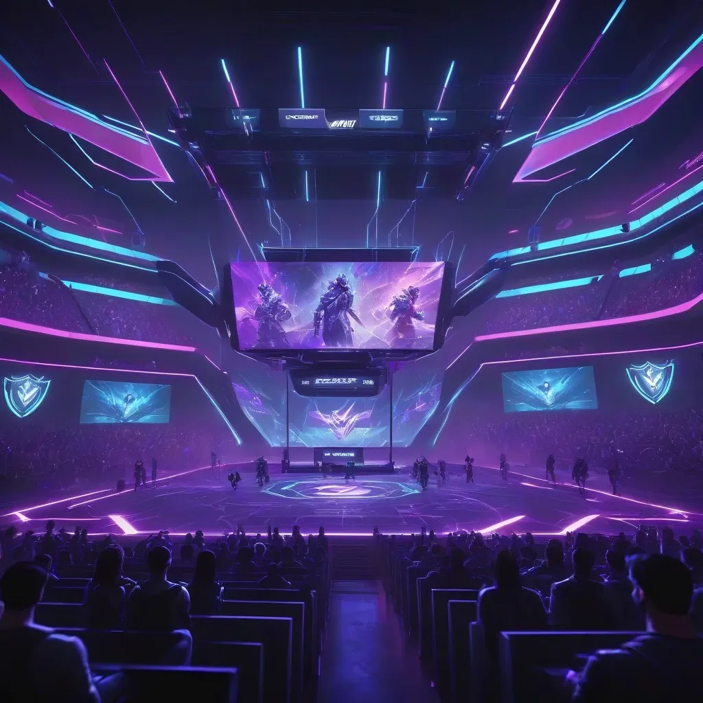 Cyberpunk eSports Arena
